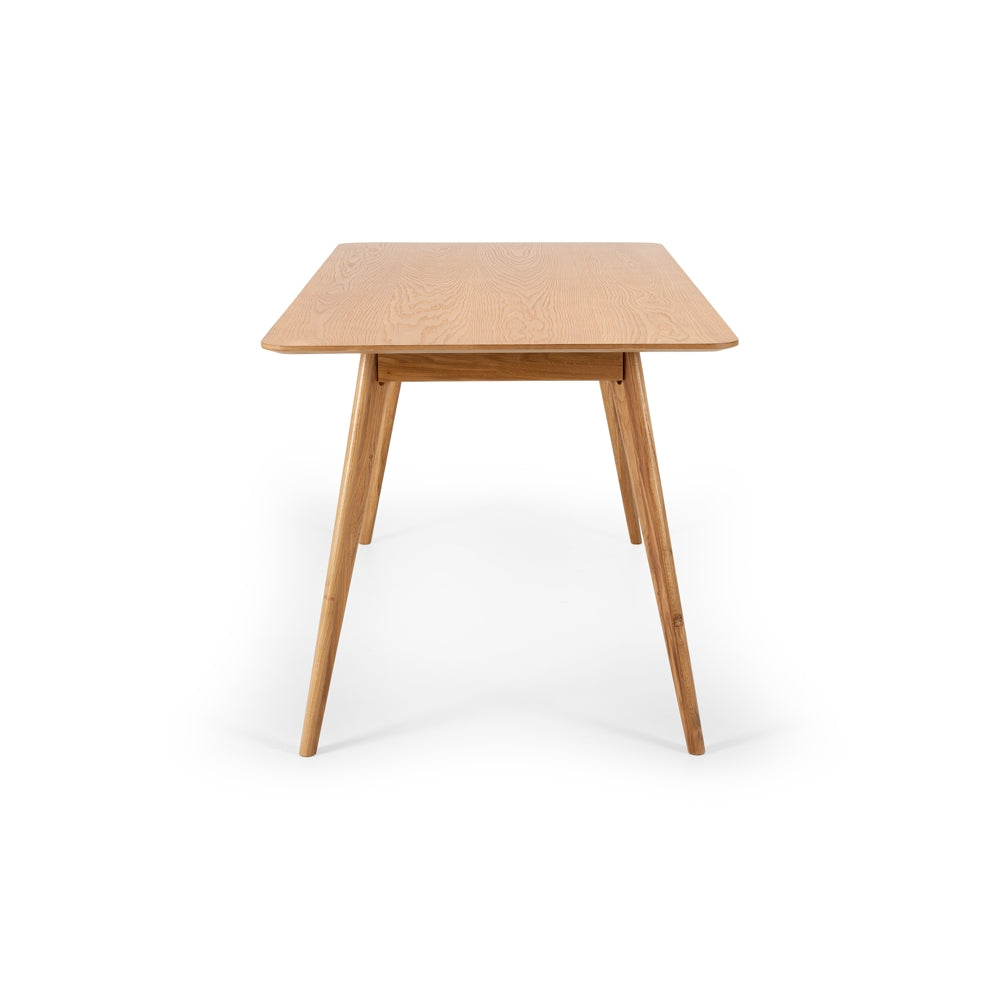 Radius Dining Table 160x80 (Oak Top)