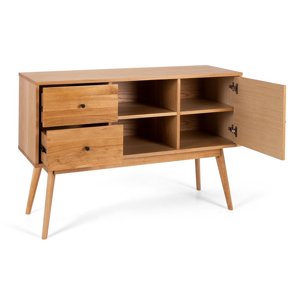 Radius Sideboard Oak Drws