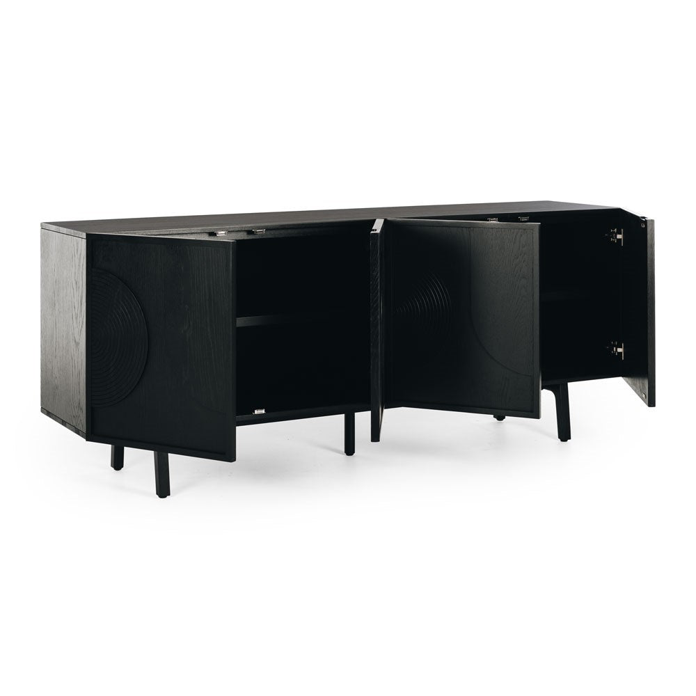 Arc Sideboard (Black Oak)