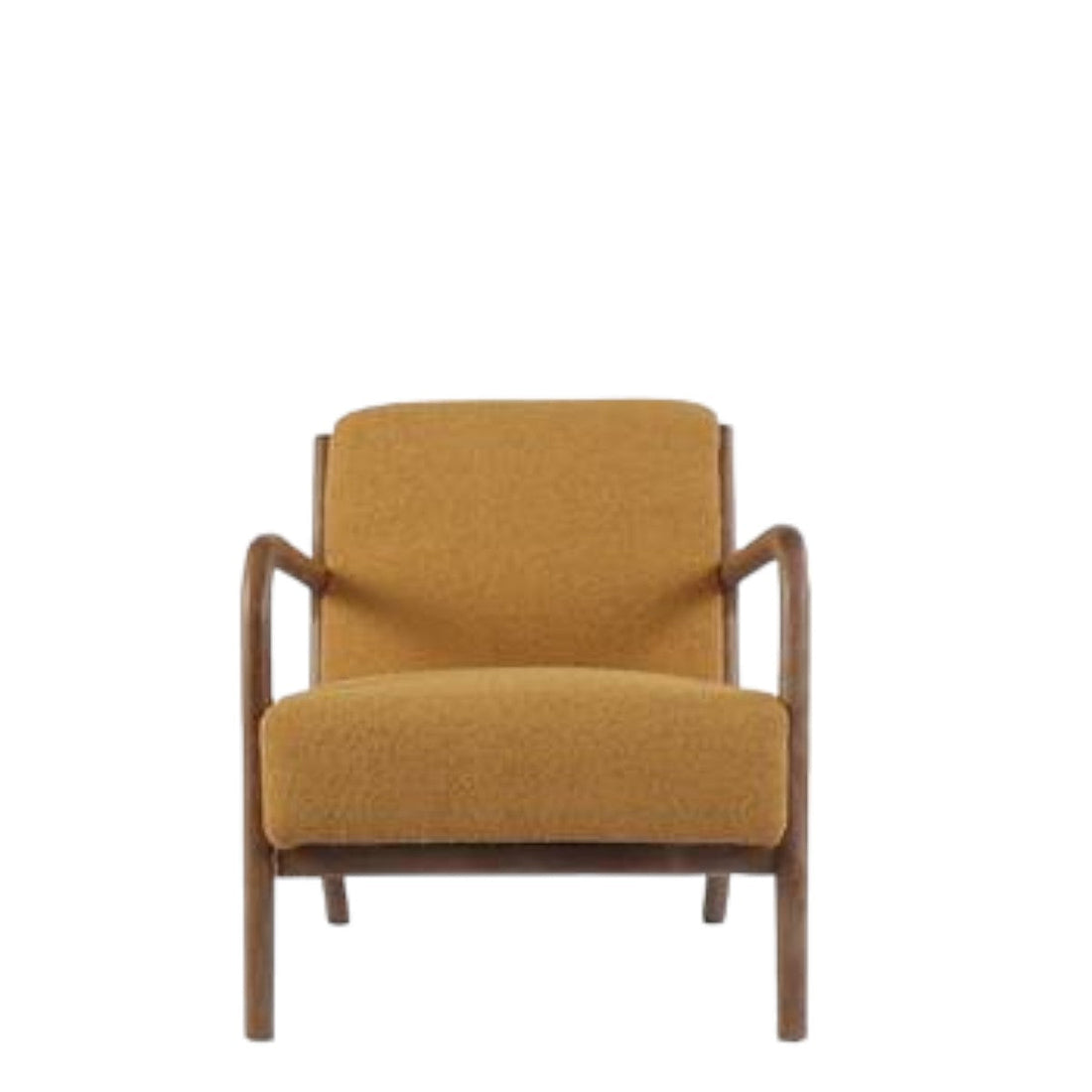 Luca Occasional Chair Fabric Gold
