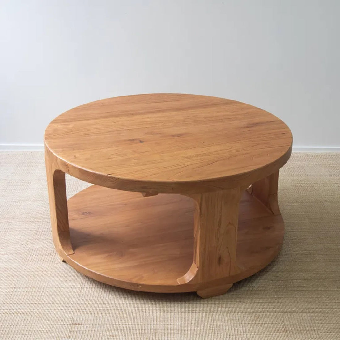 Drum Elm Coffee Table