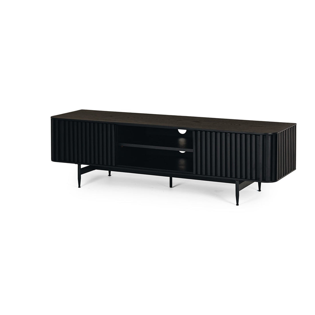 Linea TV Stand (All Black)