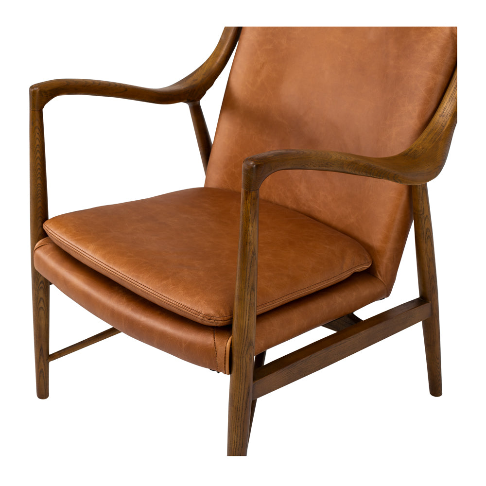 Finn Armchair Cognac Leather