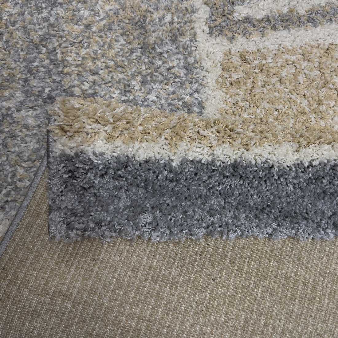 Beaumont Contempo Beige/Grey Rug (120x170cm)
