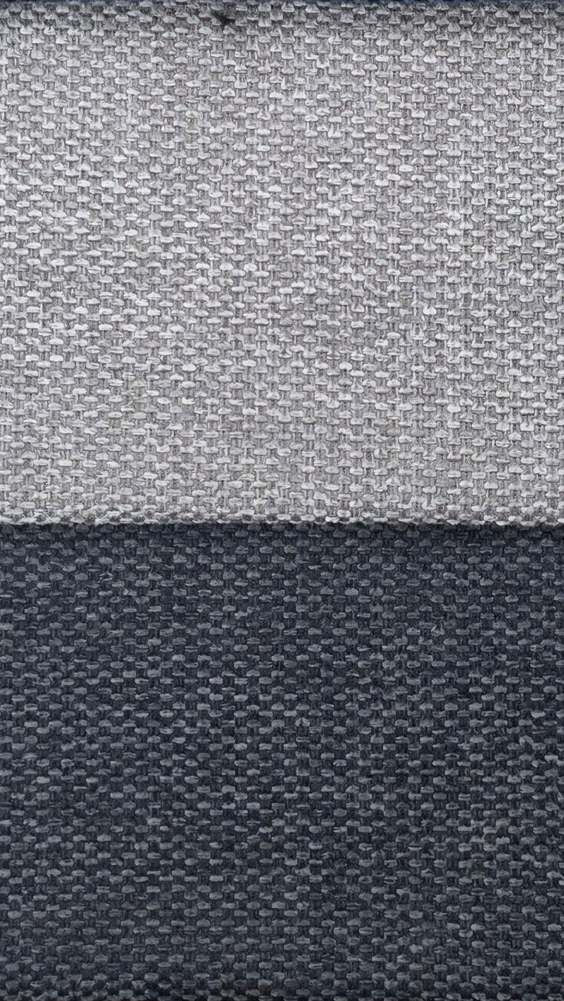 Sunny Fabric Slate (TOP) & Charcoal (BOTTOM)
