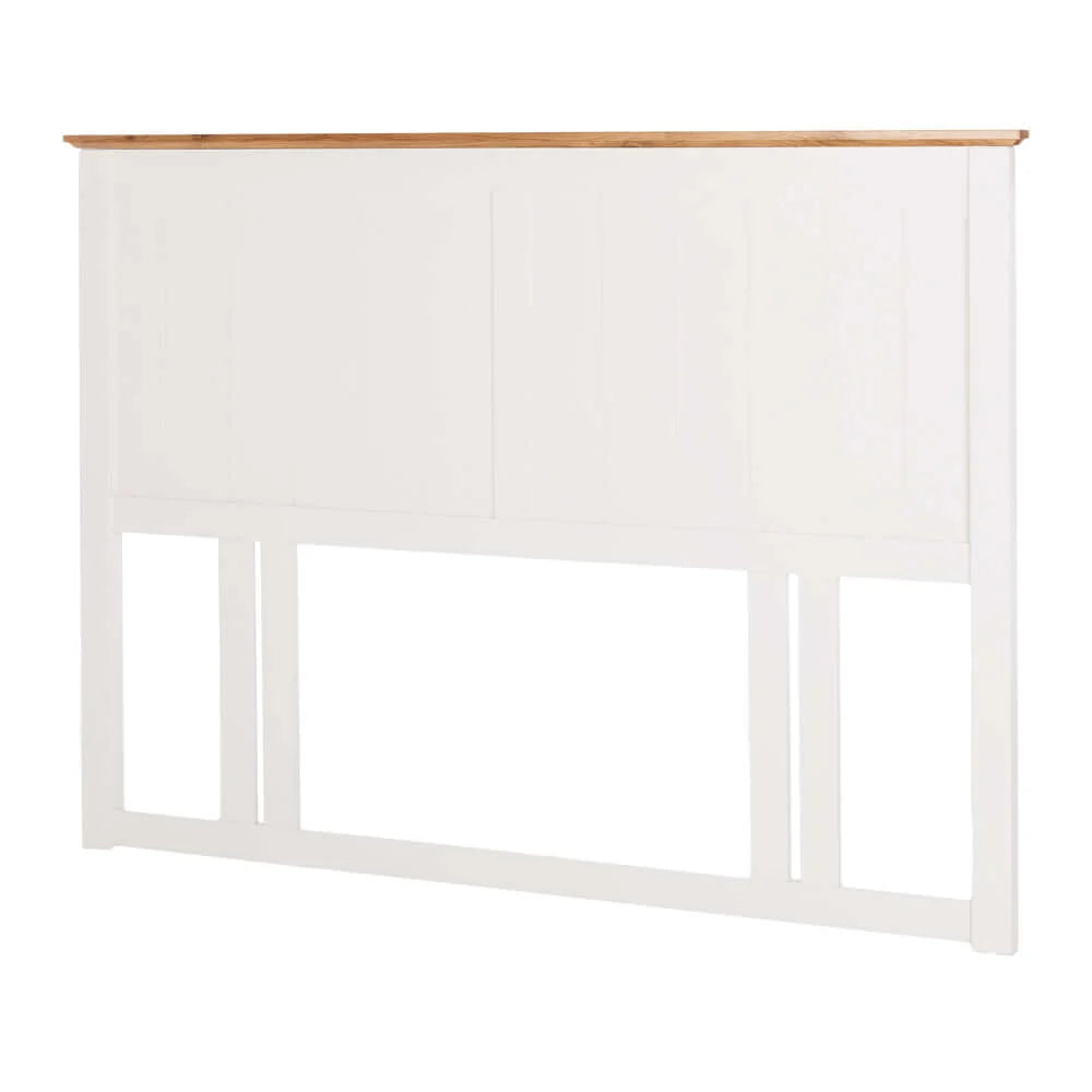 Jessica Queen Headboard Oak Top