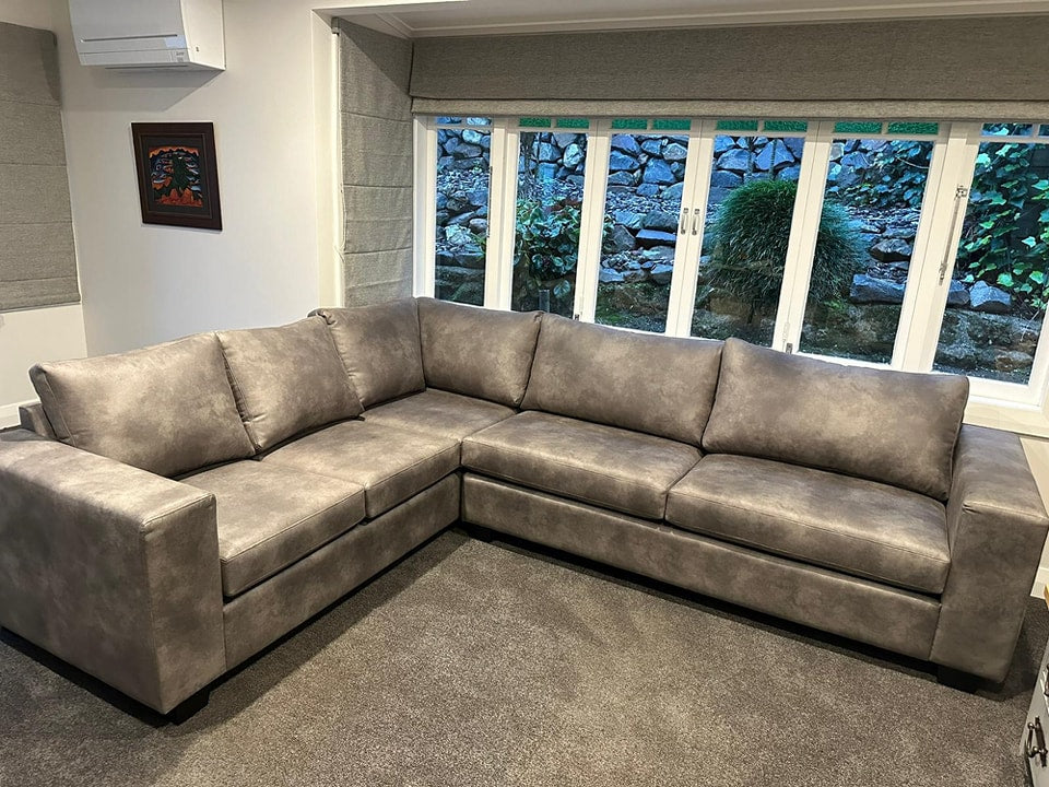 Leo 3 Seater+2 Seater Corner with Arms (NZ MADE)