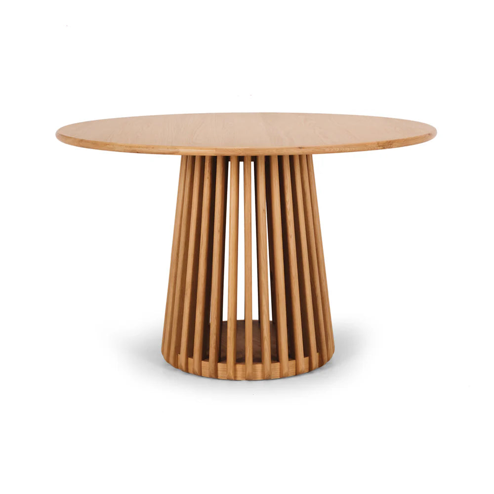 Bur Oak Dining Table 120 Round
