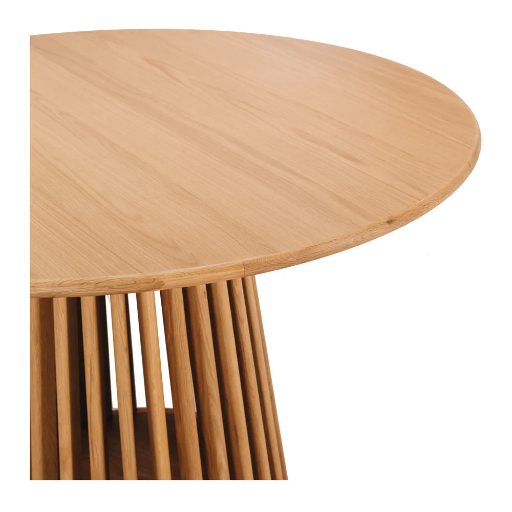 Bur Oak Dining Table 120 Round