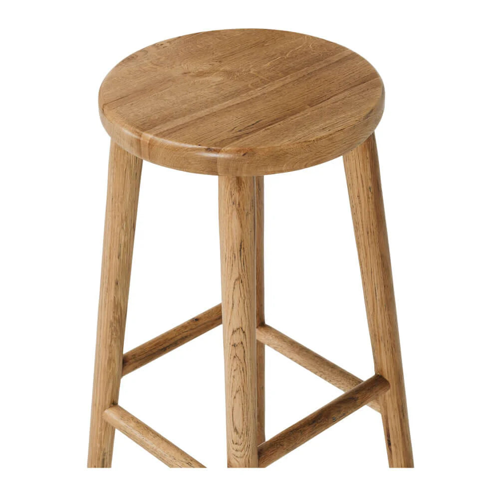 Rye Barstool - Naural Oak