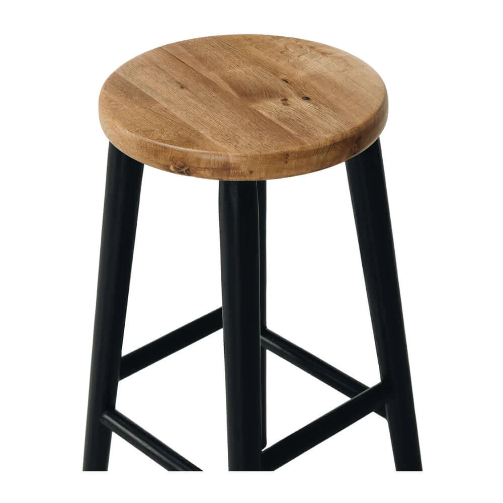 Rye Barstool - Rustic Black