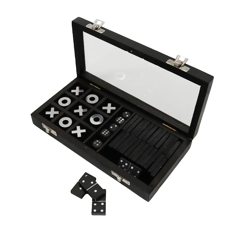 Domino Dice Tic Tac Toe set