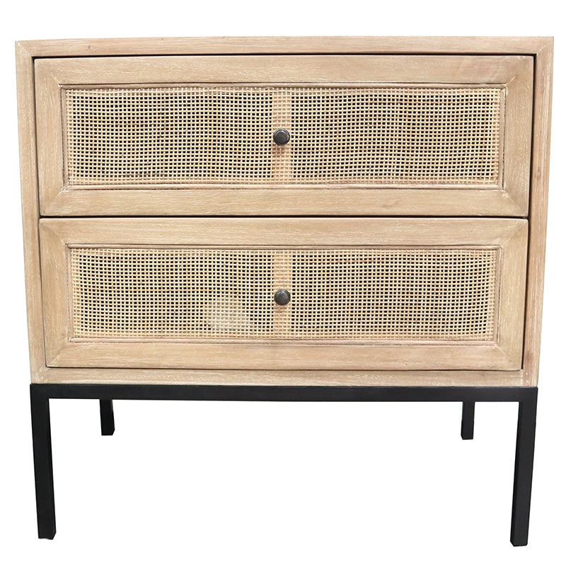 Cardrona 2 Drawer Side Table