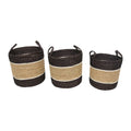 Seagrass Jute Storage Baskets with Handles s 3