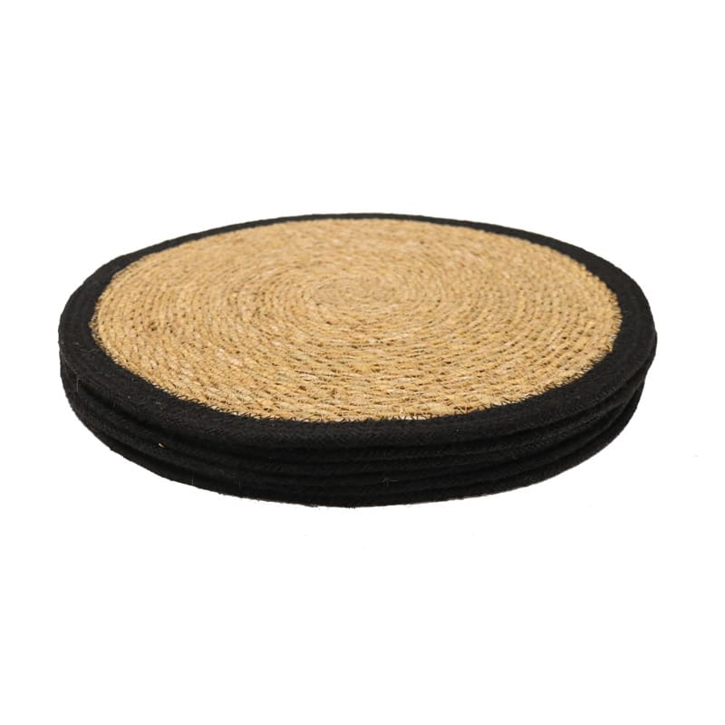 Round Seagrass Jute Place Mat
