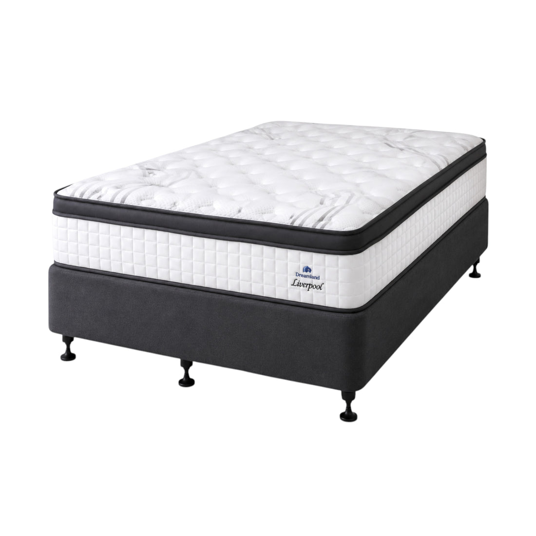 Liverpool Pocket Spring Mattress and Base - Double