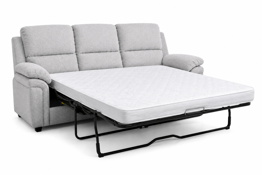 Rockport 3 Seater Sofabed - Belfast-41 (Light Grey)