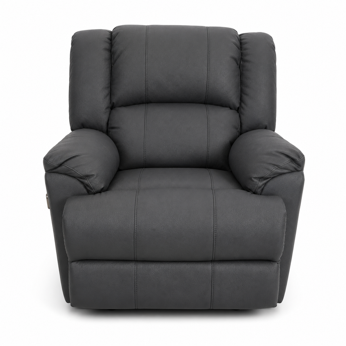 Fletcher Manual Recliner Chair (Rhino Suede)