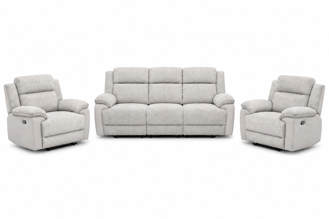 McKenzie 3+1+1 (Electric) Lounge suite by John Young