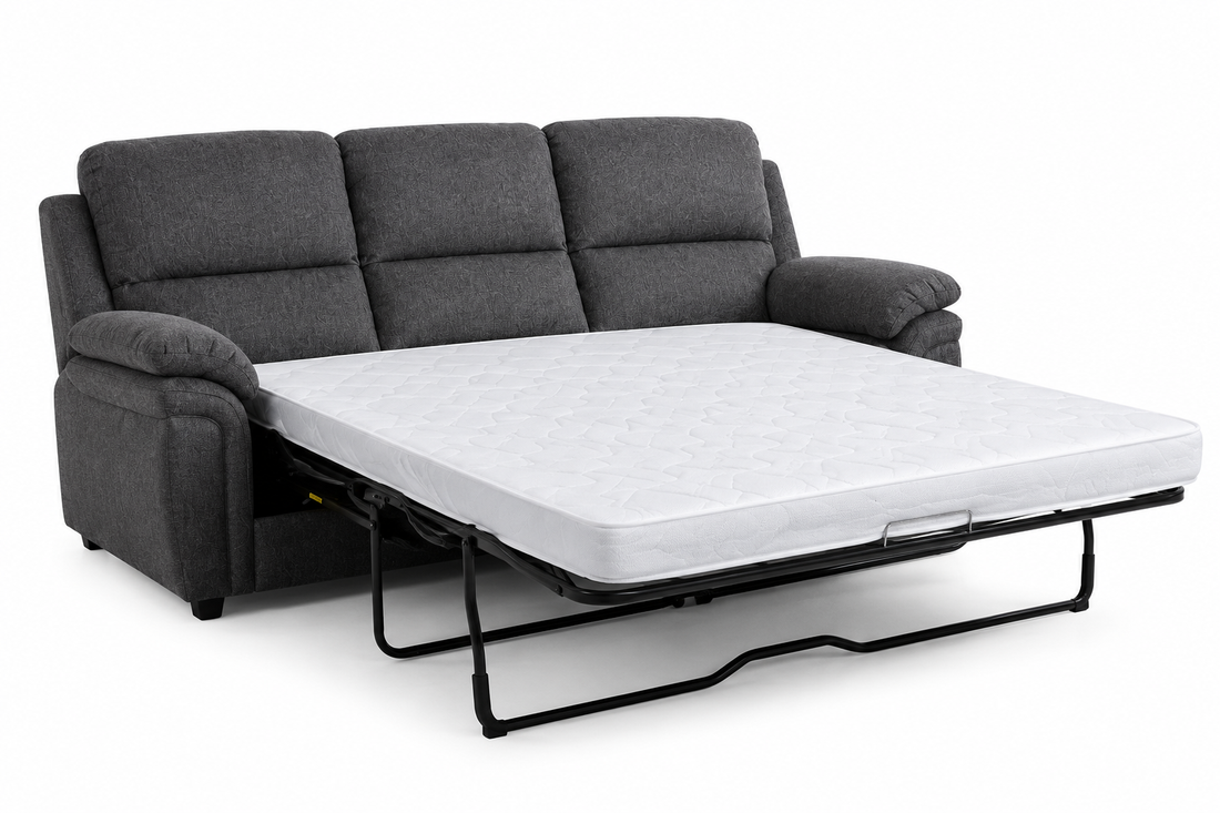 Rockport 3 Seater Sofabed Belfast-39 (Dark Grey)