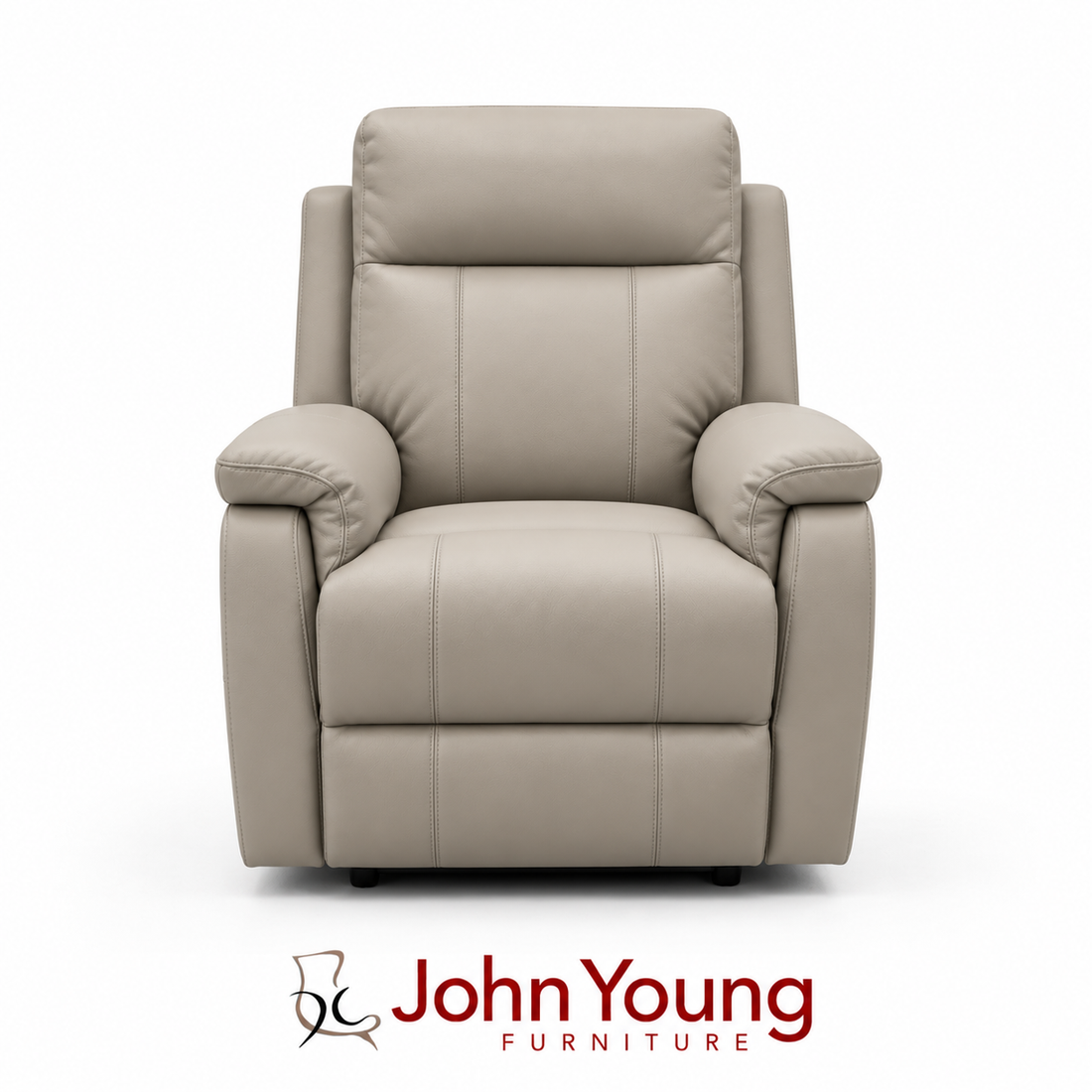 Roberto Single Leather Chair by John Young