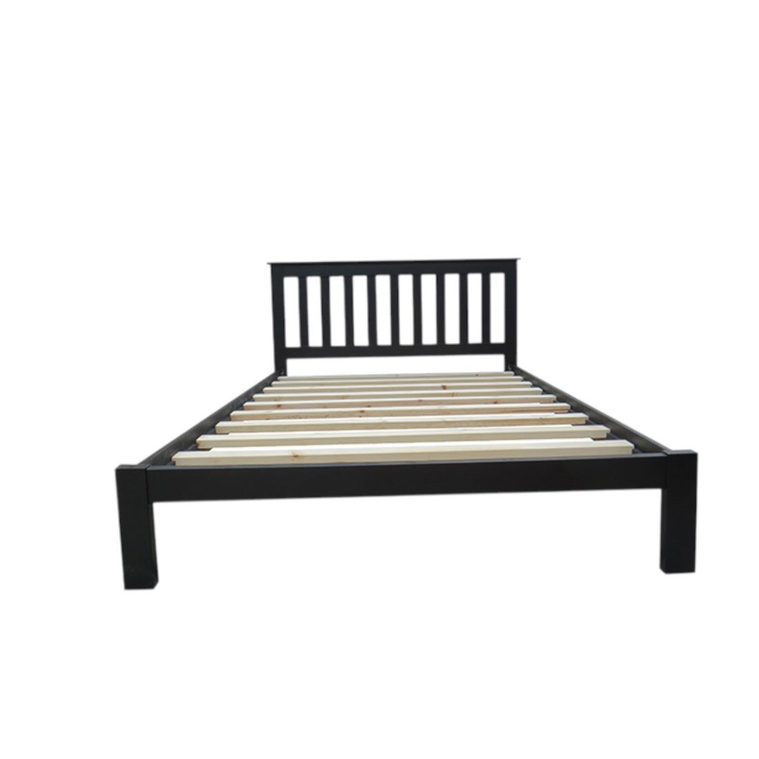 Nero Double Bed Black