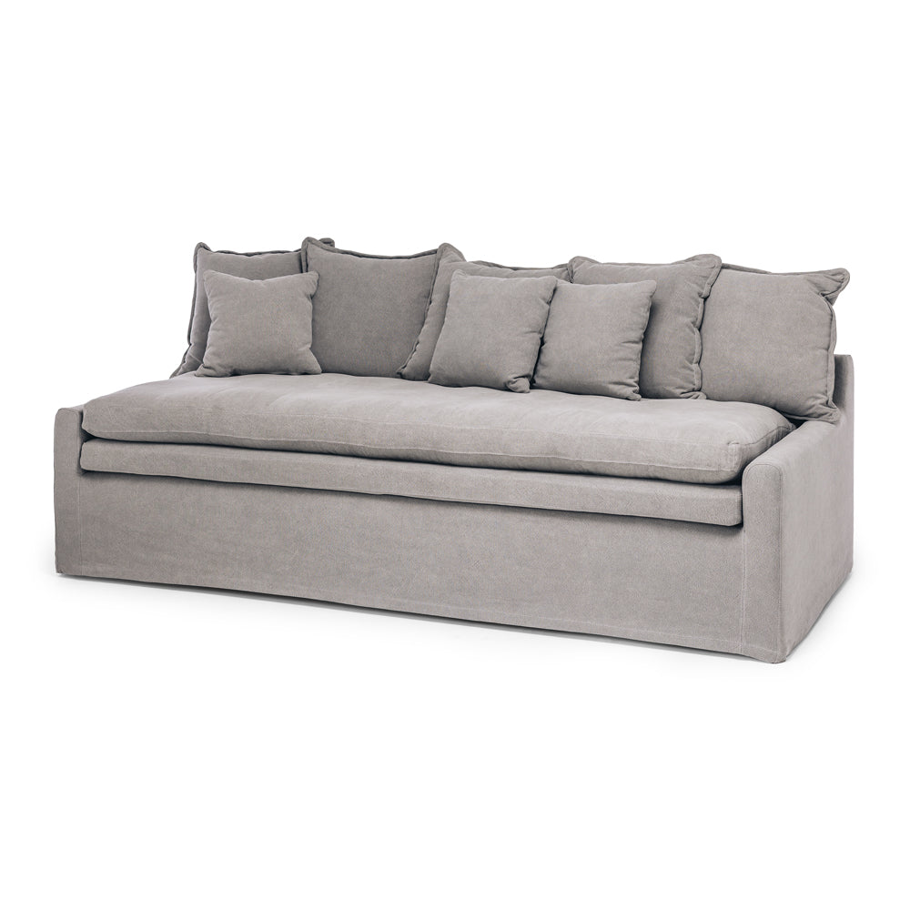 Cloud Daybed Slipcover 3 Seater Sofa (Cement)