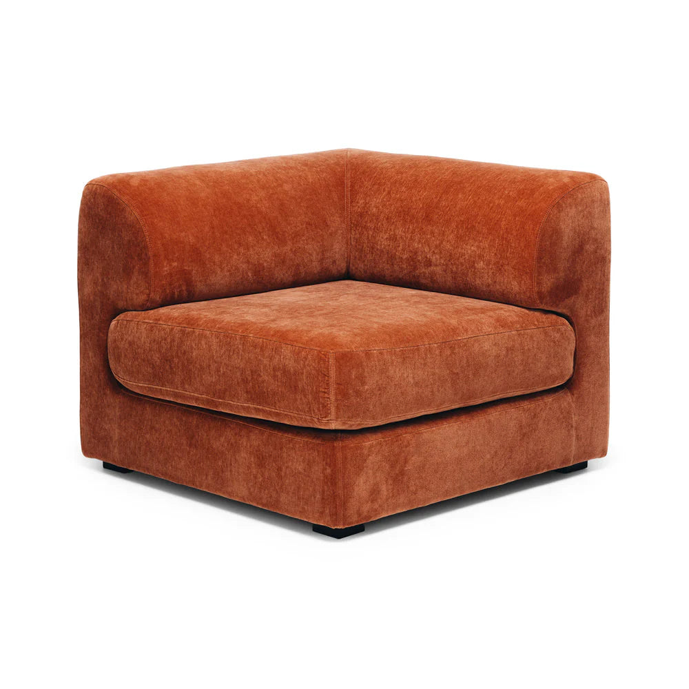 Harmony 4 Seater Modular Cnr Chaise RHF (Rust)