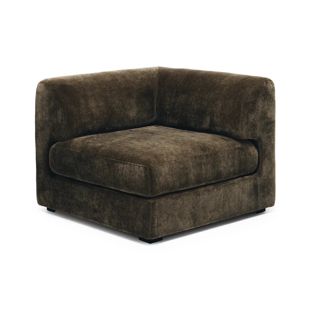 Harmony 5 Seater Modular Cnr (Olive)