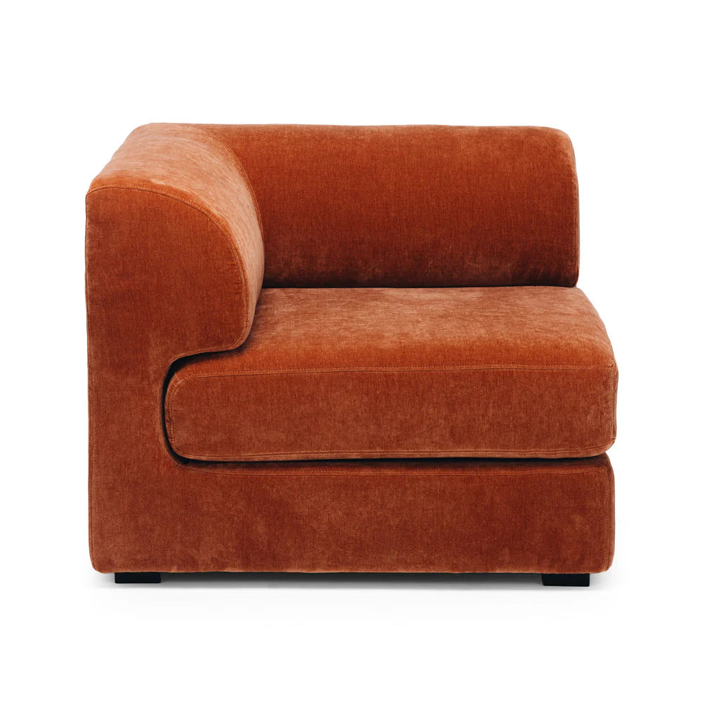 Harmony 5 Seater Modular Cnr (Rust)