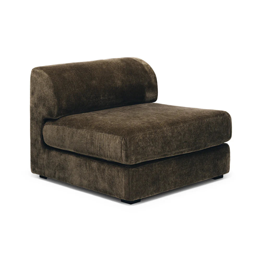 Harmony 4 Seater Modular Cnr Chaise LHF (Olive)