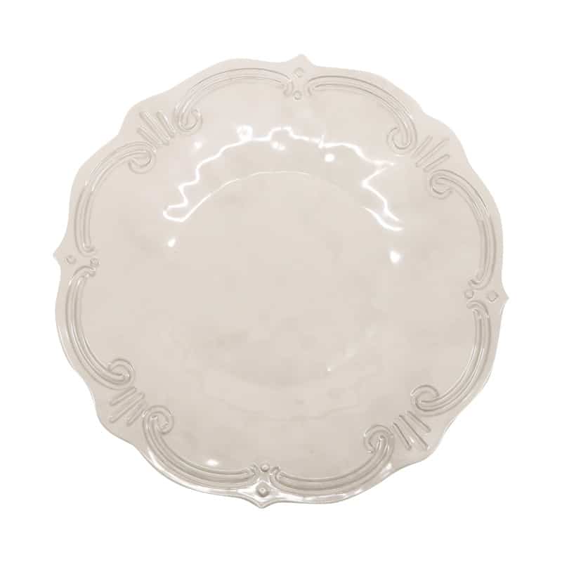 Melamine French Grey Dinner Plate