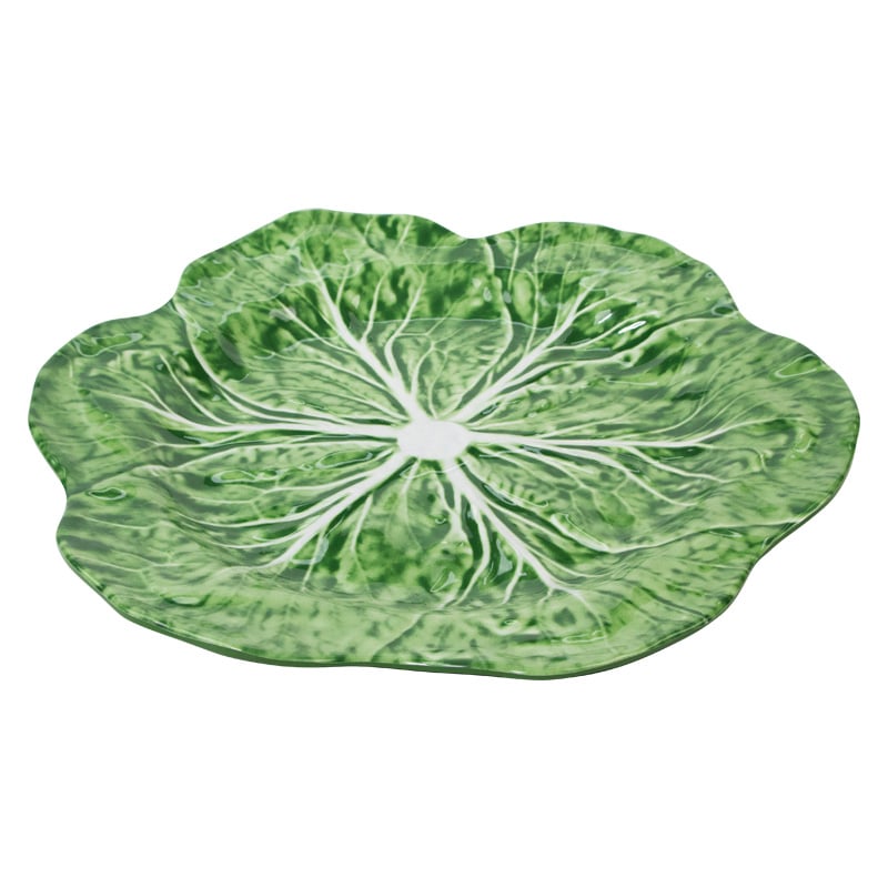 Melamine Cabbage Round Platter 40cm