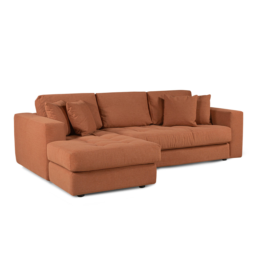 Hugo 3 Seater Chaise - Sunburn