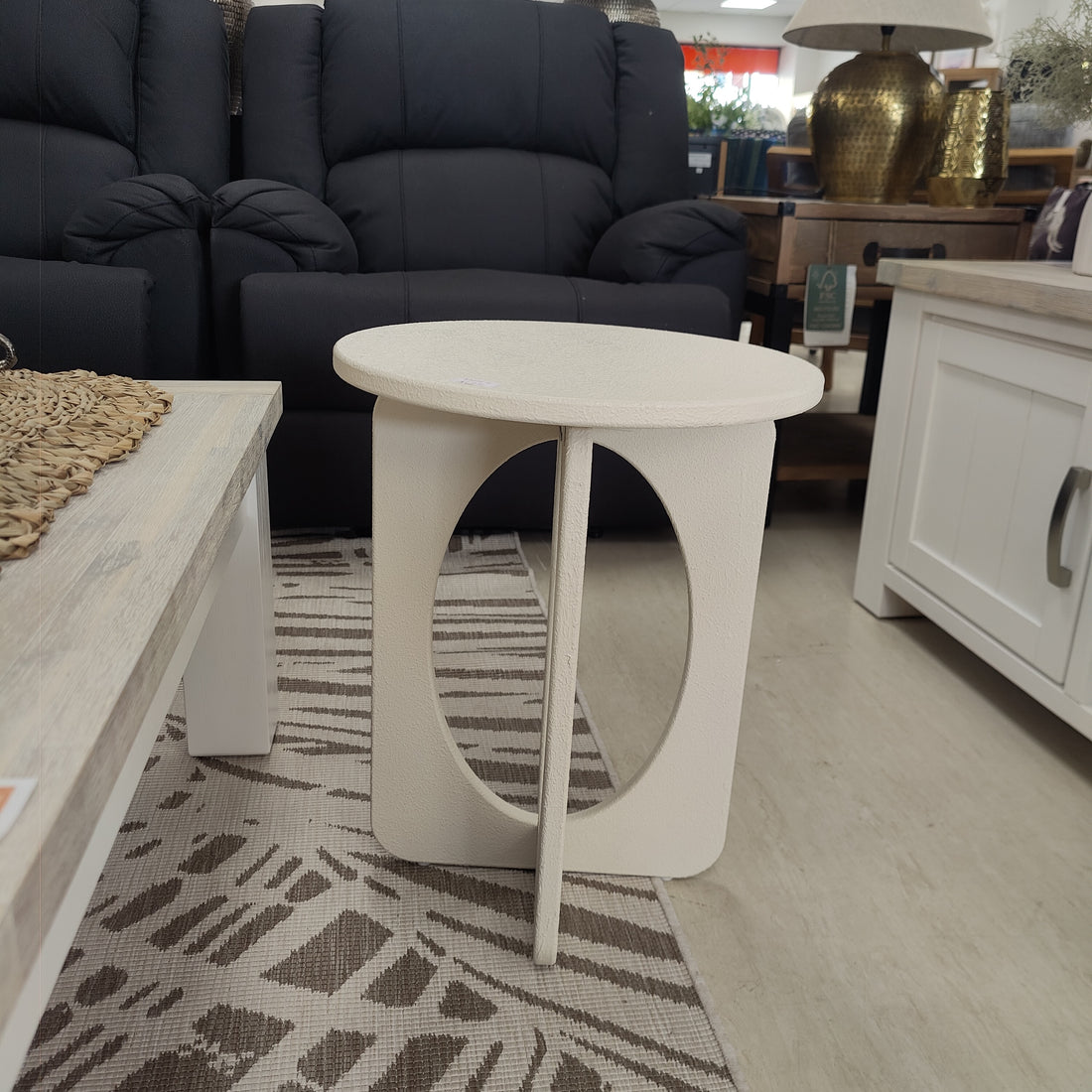 `Laila Side Table - Off White