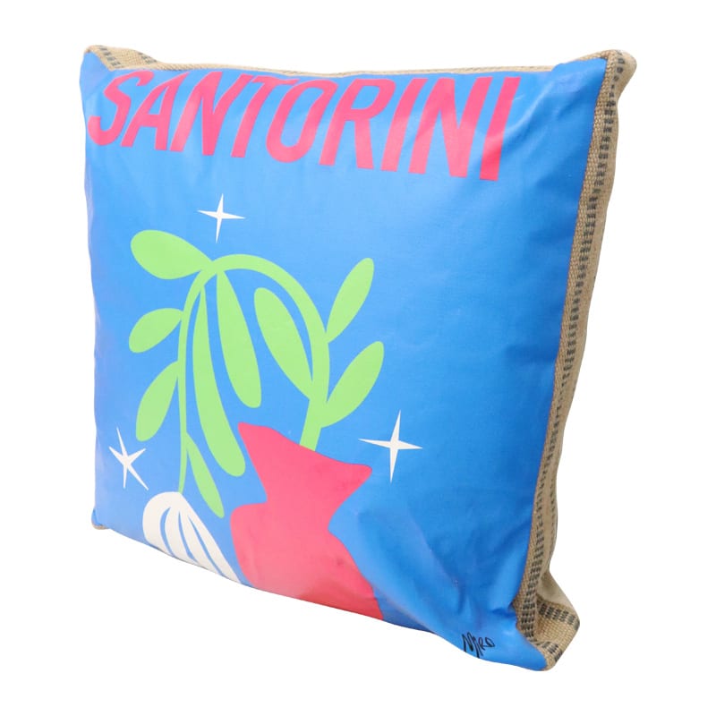Art Cushion Santorini