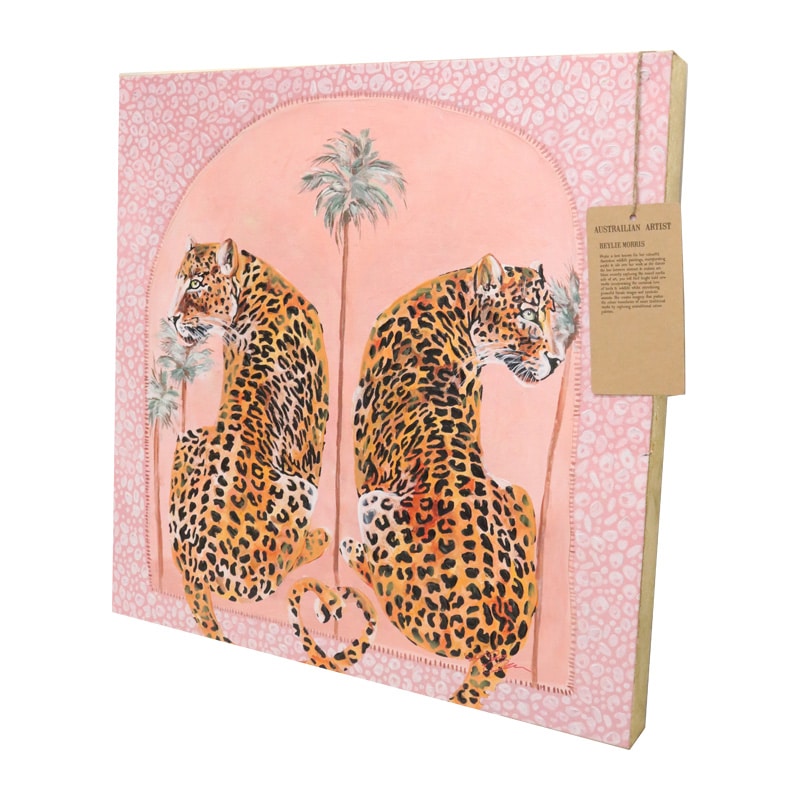 Art Canvas Leopard 60x60cm