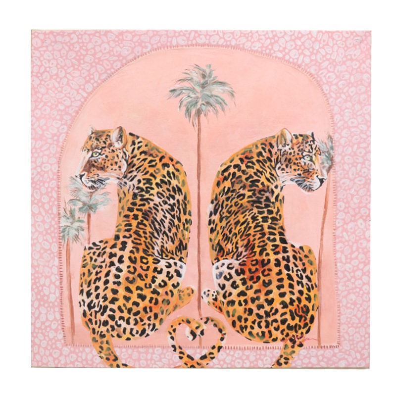 Art Canvas Leopard 60x60cm