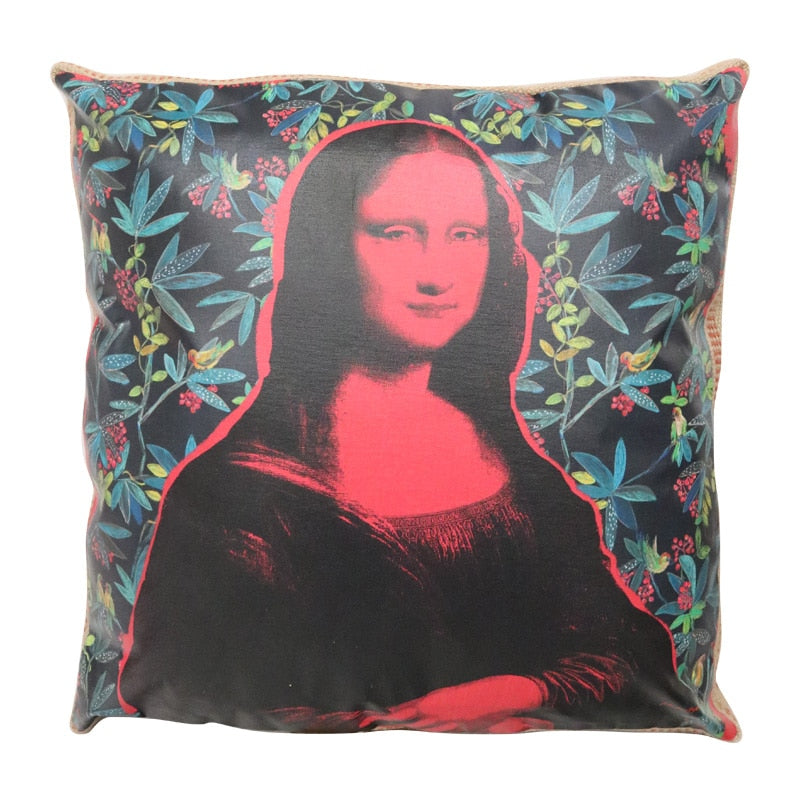 Art Cushion Mona Lisa