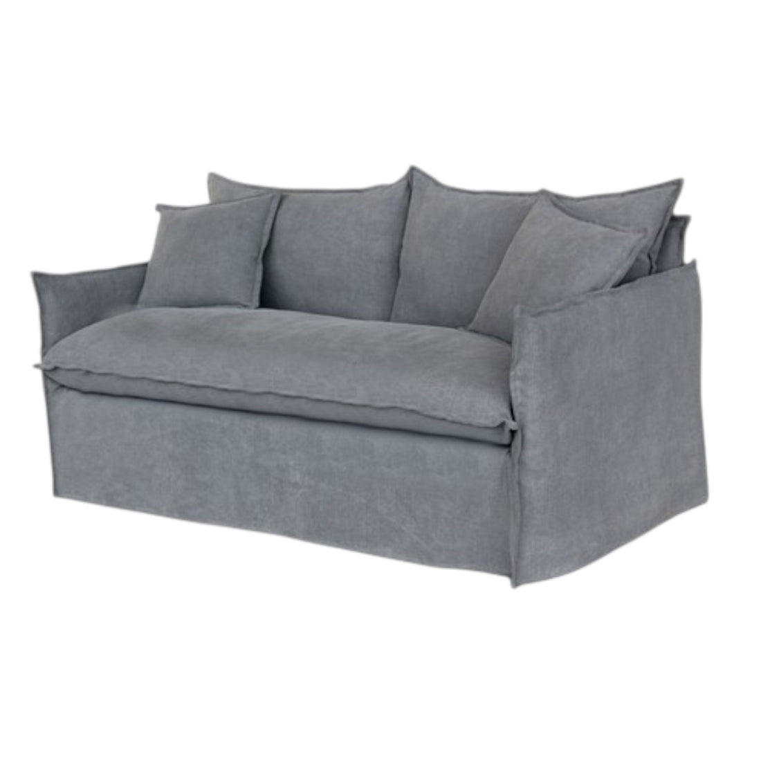 Chantilly Slip cover 2 Seat Sofa – Grey (RFA-KB9041)