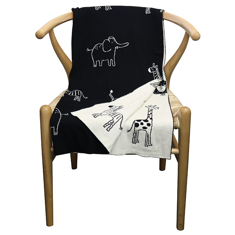 Cotton Jungle Throw 80×100