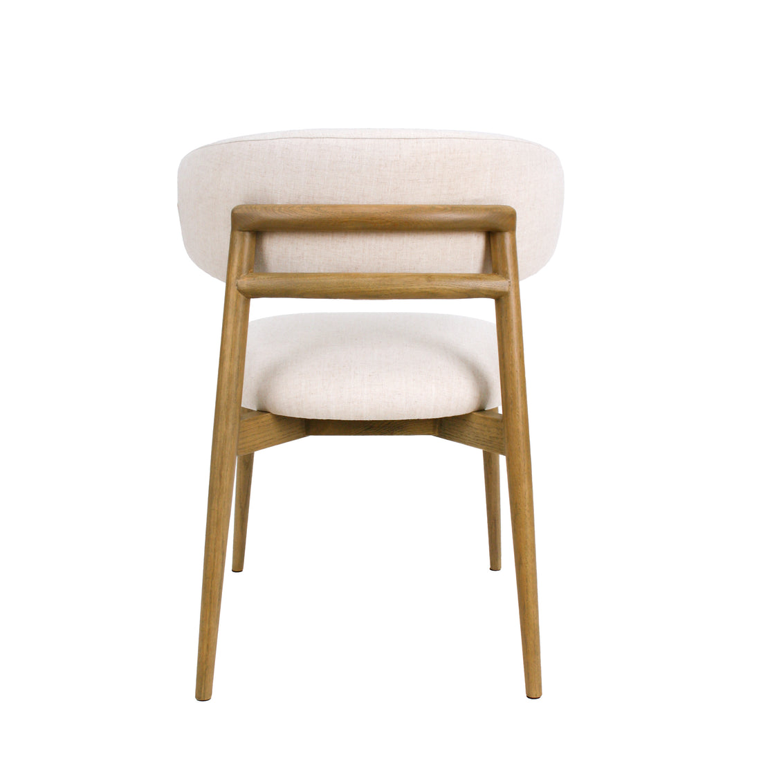 Contour Dining Chair Fabric (CREAM)