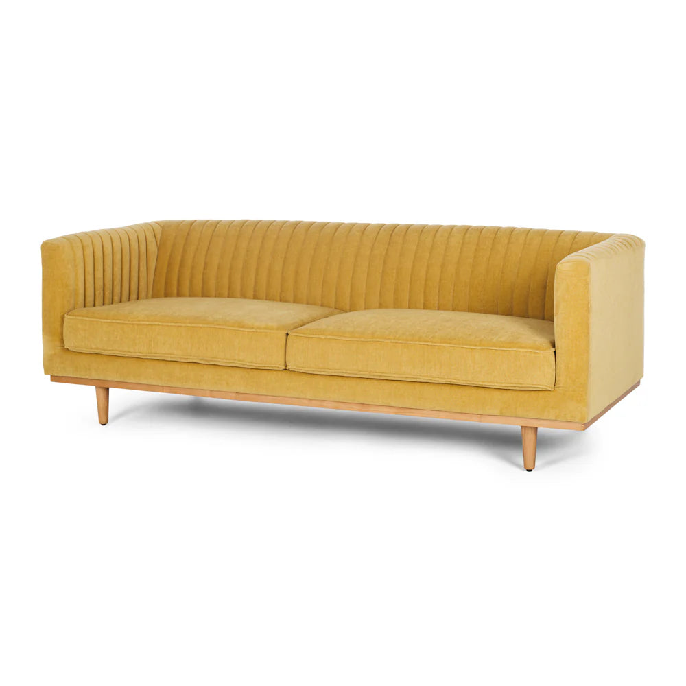 Madison 3 Seater Yellow