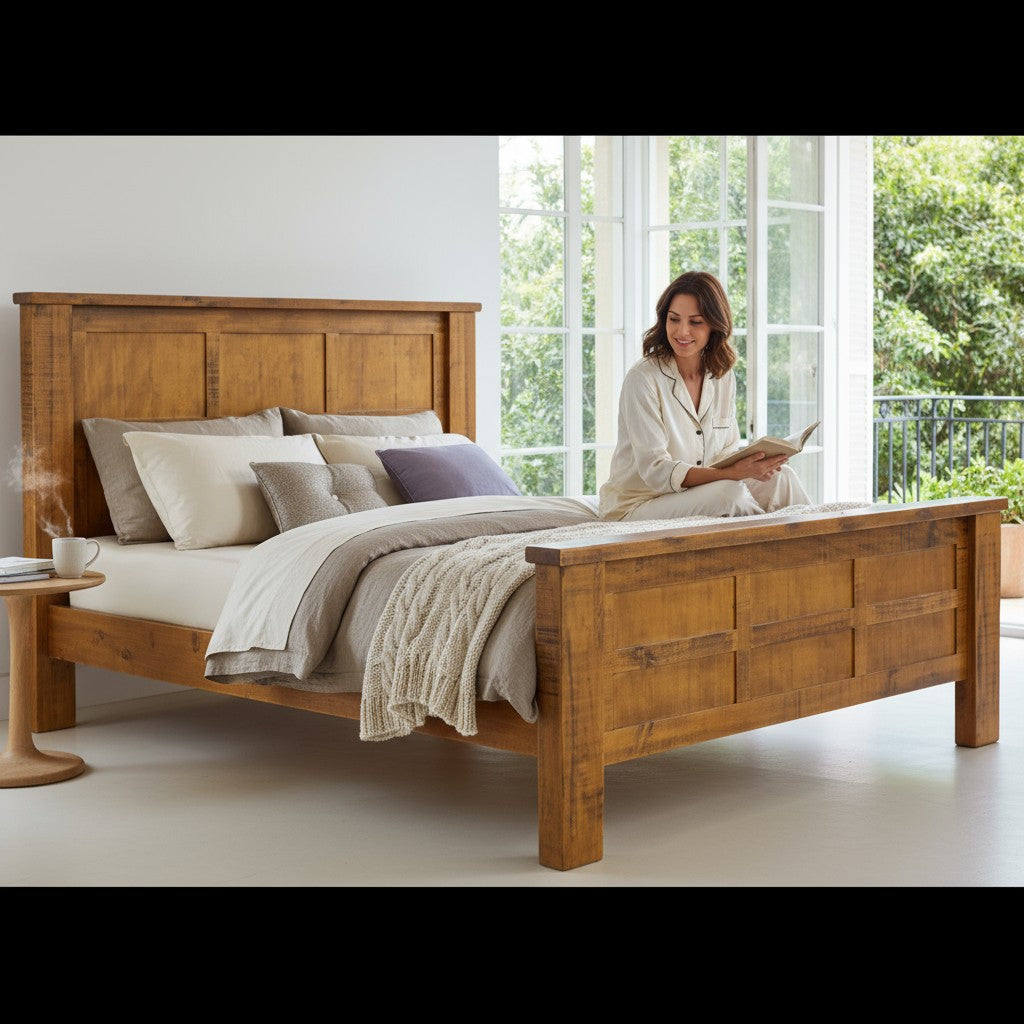 Cobar King Slat Bed Frame