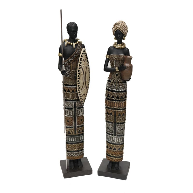 African Male Figure 57cm