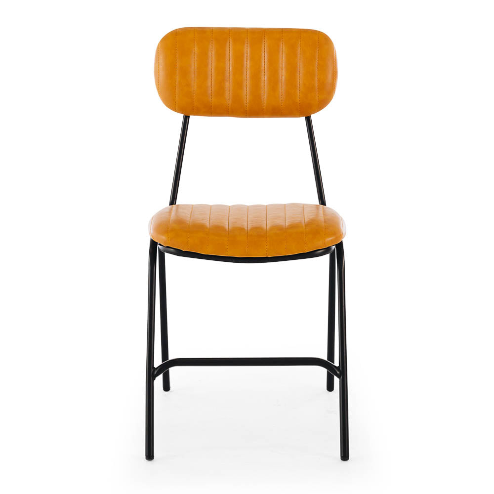 Datsun Dining Chair Vintage Camel PU
