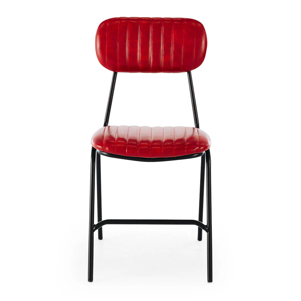 Datsun Chair Vintage Red PU