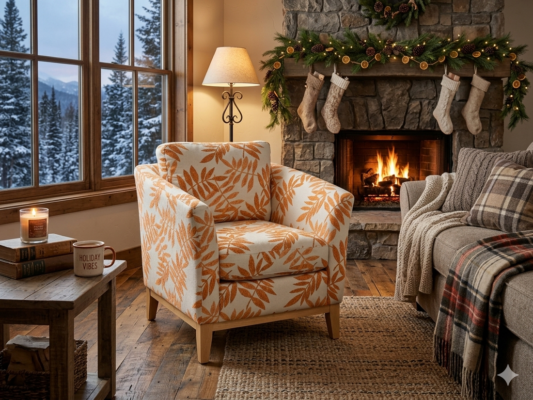 Rosa Accent Chair - Palm Cove Hawaiian Sunset