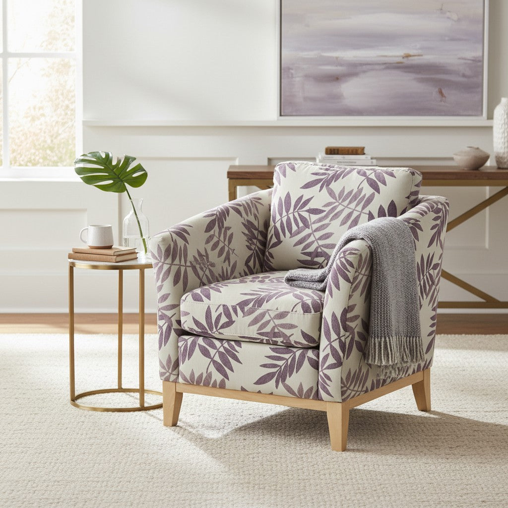Rosa Accent Chair - Palm Cove Sweet Grape