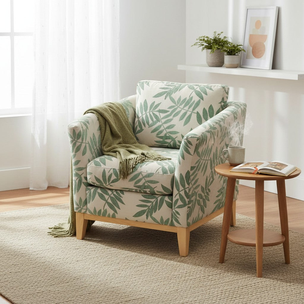 Rosa Accent Chair - Palm Cove Midnight Jade